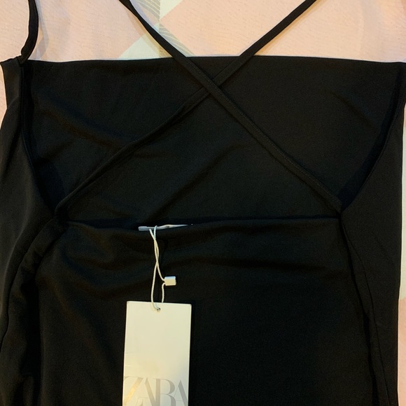 Zara Black Strappy Top - Picture 5 of 5